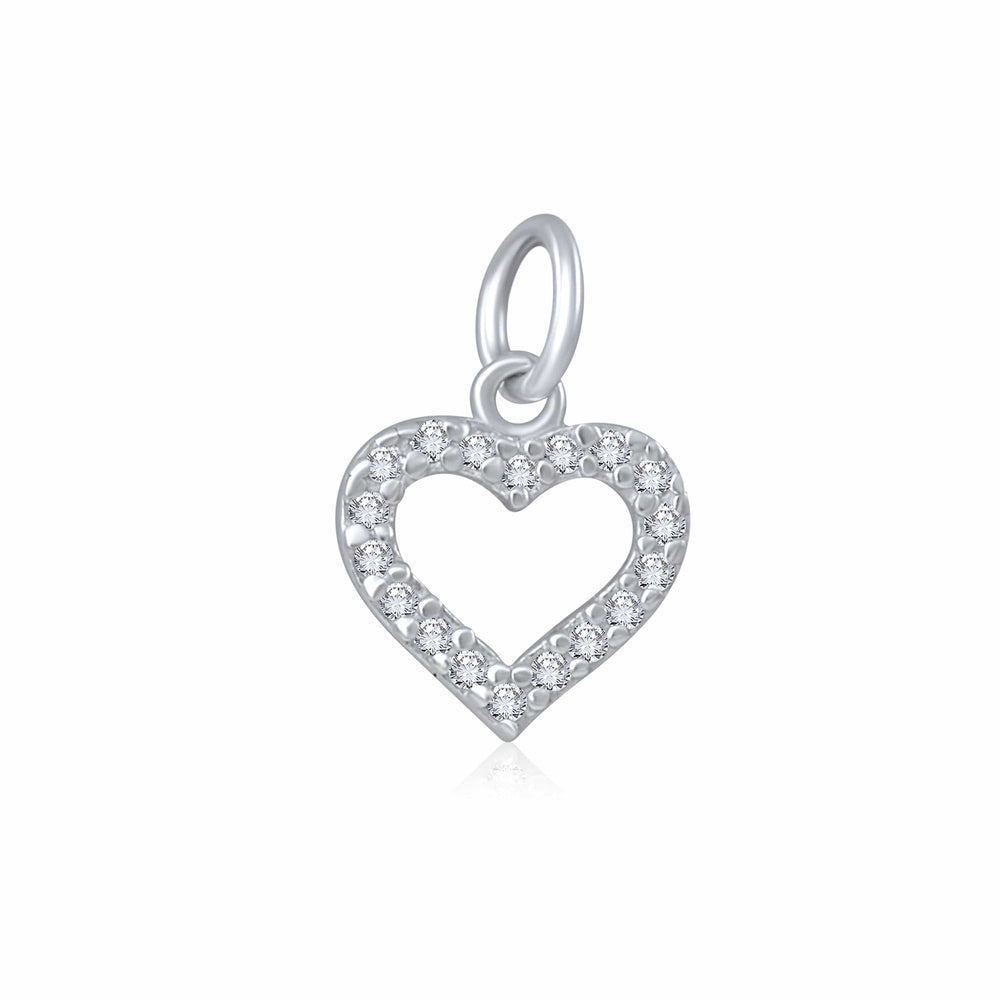 Dalia T Online Diamond Heart charm