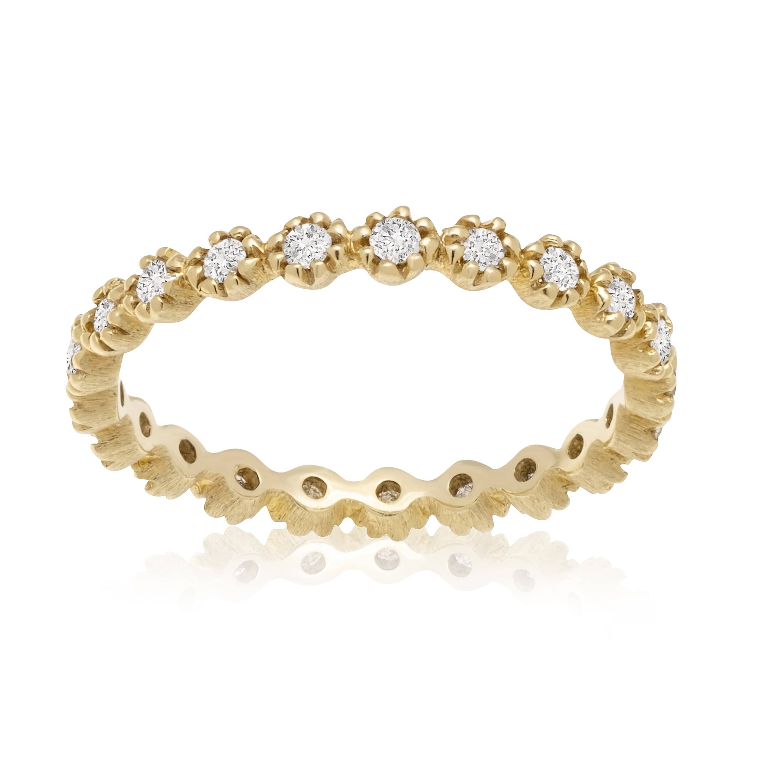 Bridal Collection 14KT Yellow Gold 0.33CT Eternity Ring