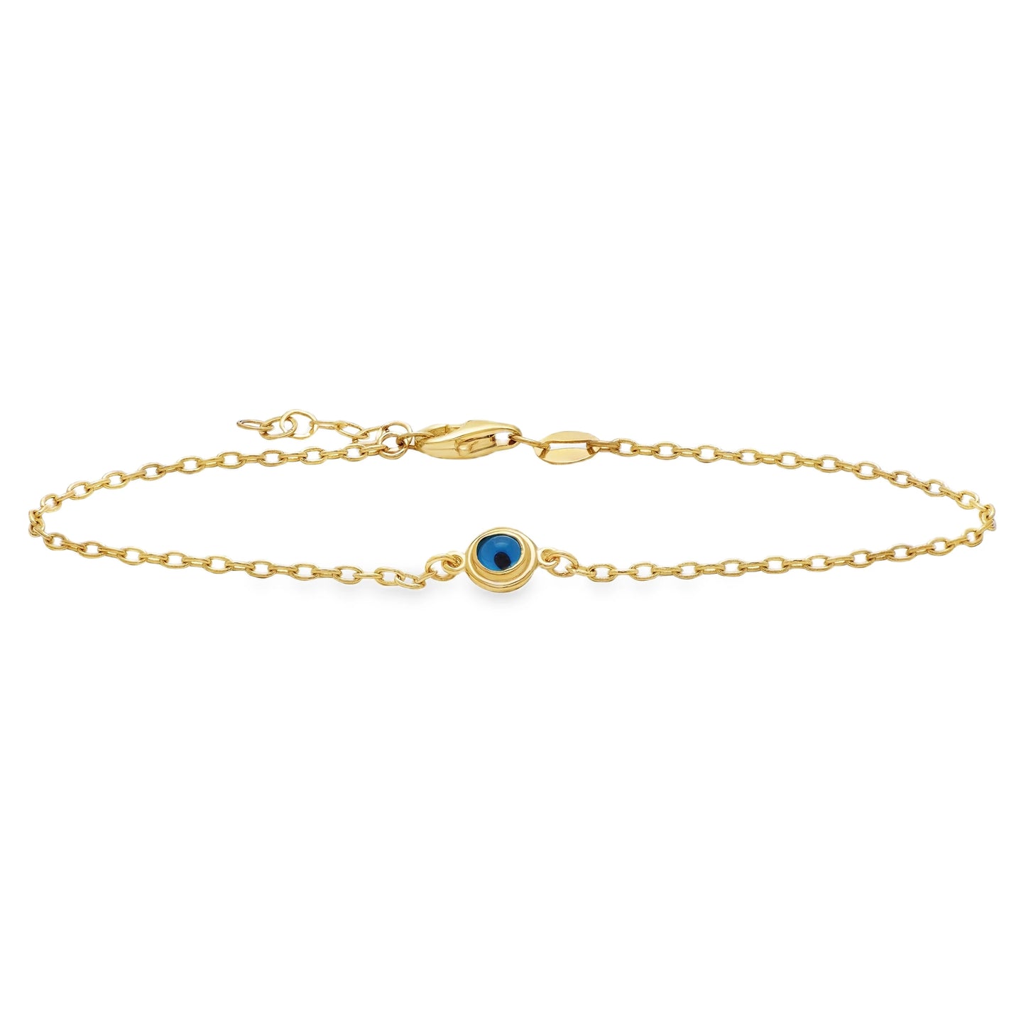 Delicate Evil Eye chain Bracelet