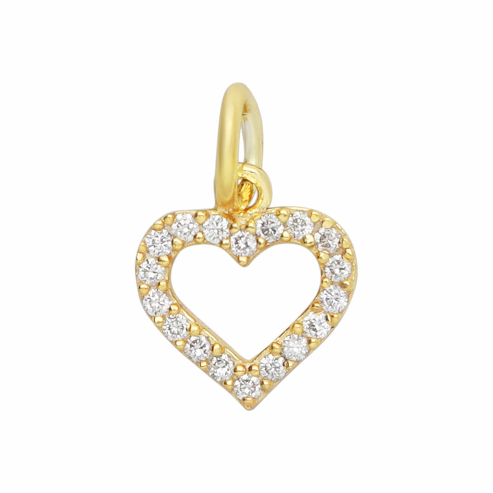 
                  
                    Dalia T Online Charms 14 KT Gold and Diamonds Heart charm
                  
                