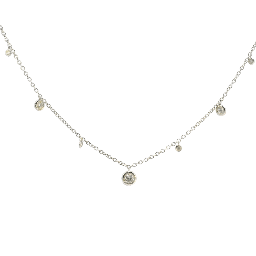 
                  
                    Dalia T Online Necklaces Nicole Diamond stations Necklace (1.00CT)
                  
                