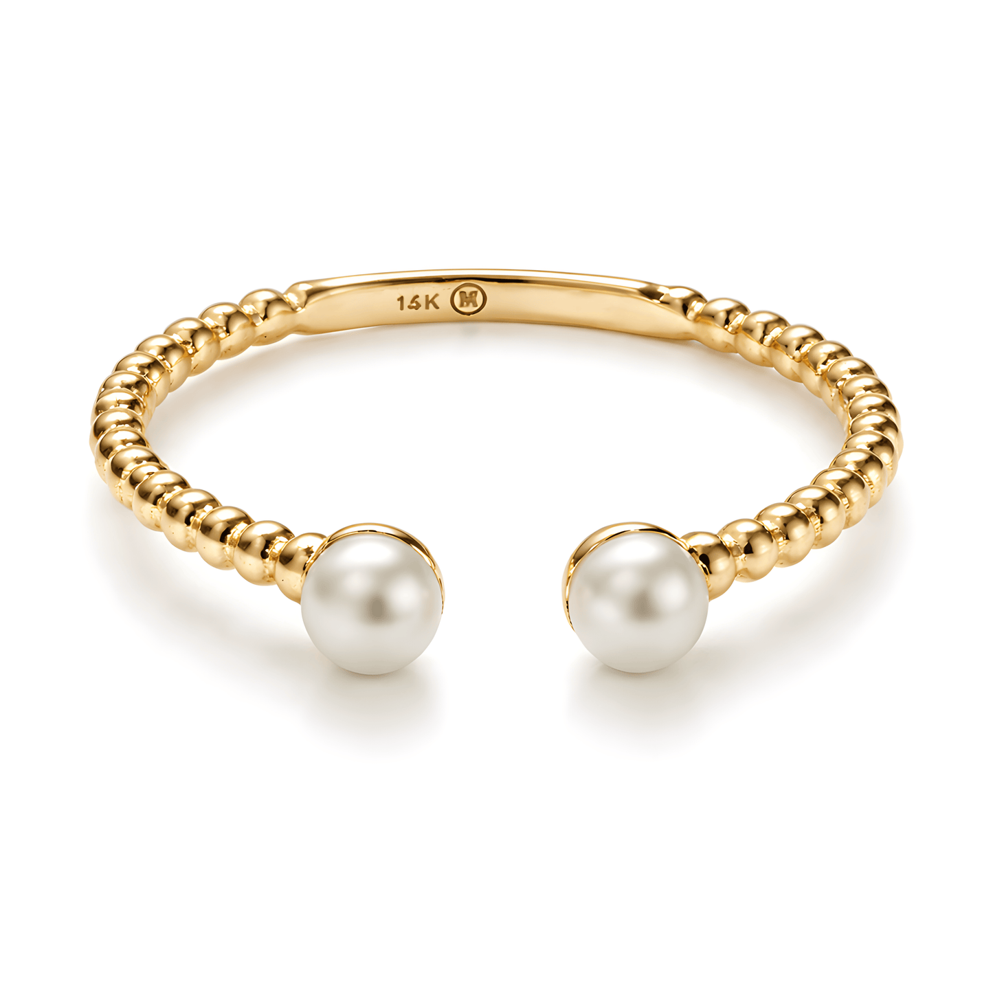 Dalia T Online 6.75 Open Pearl Ring