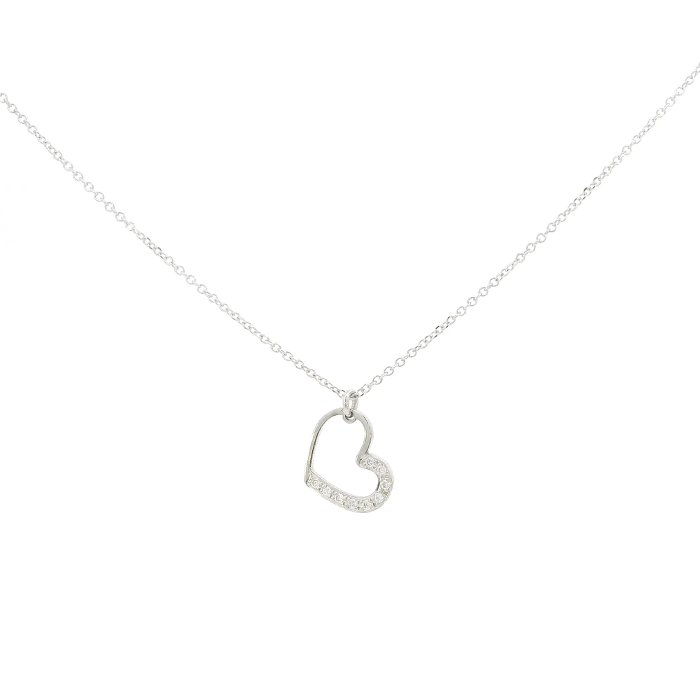 Dalia T Online Pendants Elegant Heart Pendant Necklace