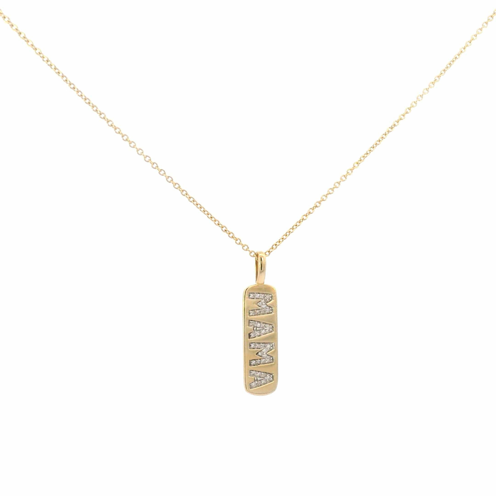 
                  
                    Dalia T Online Pendants Elegant Mama Pendant Necklace
                  
                