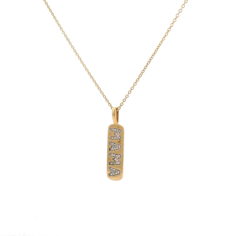 
                  
                    Dalia T Online Pendants Elegant Mama Pendant Necklace
                  
                