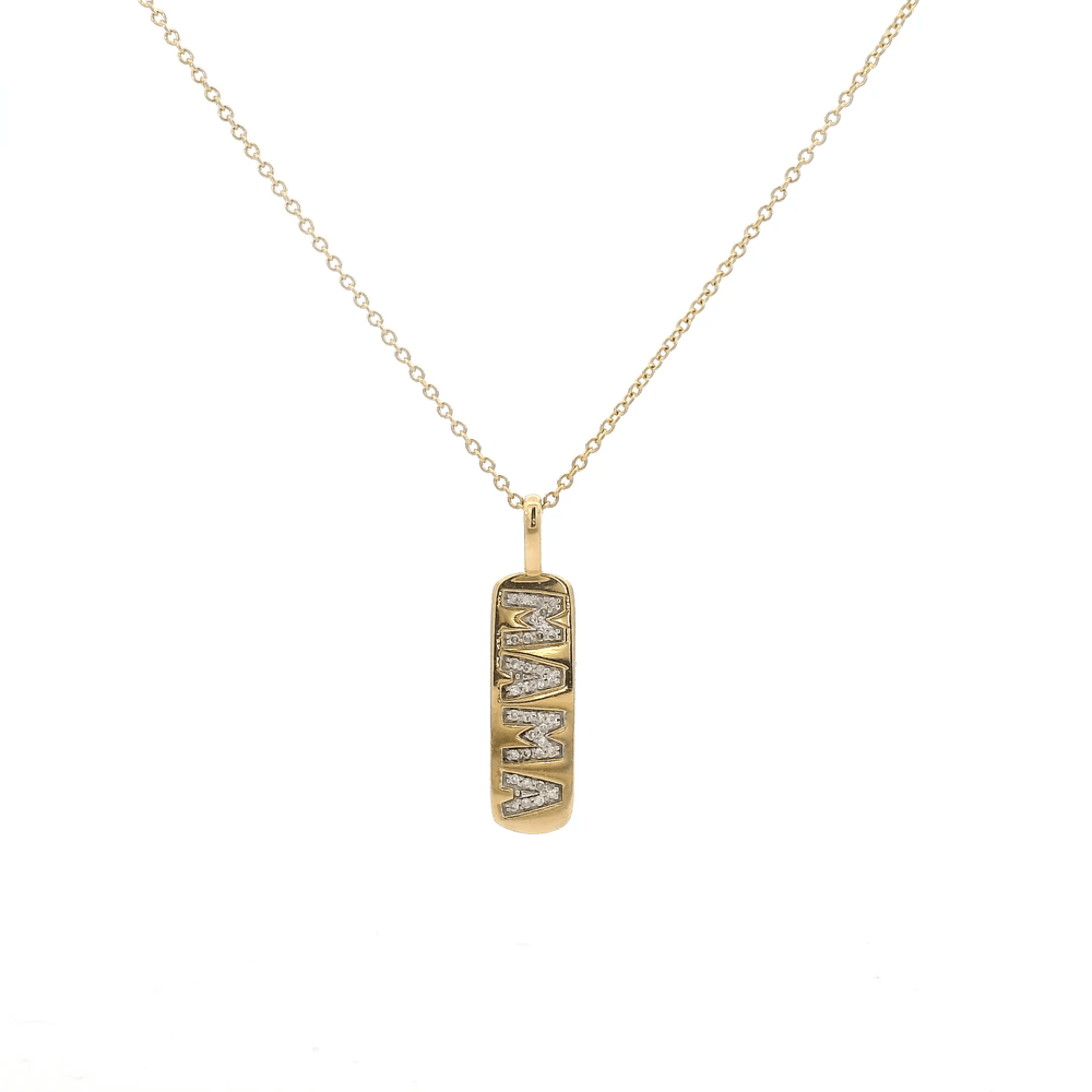 
                  
                    Dalia T Online Pendants Elegant Mama Pendant Necklace
                  
                
