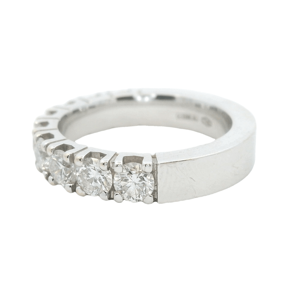 
                  
                    Dalia T Online Rings 18KT Half Eternity Diamond Ring
                  
                