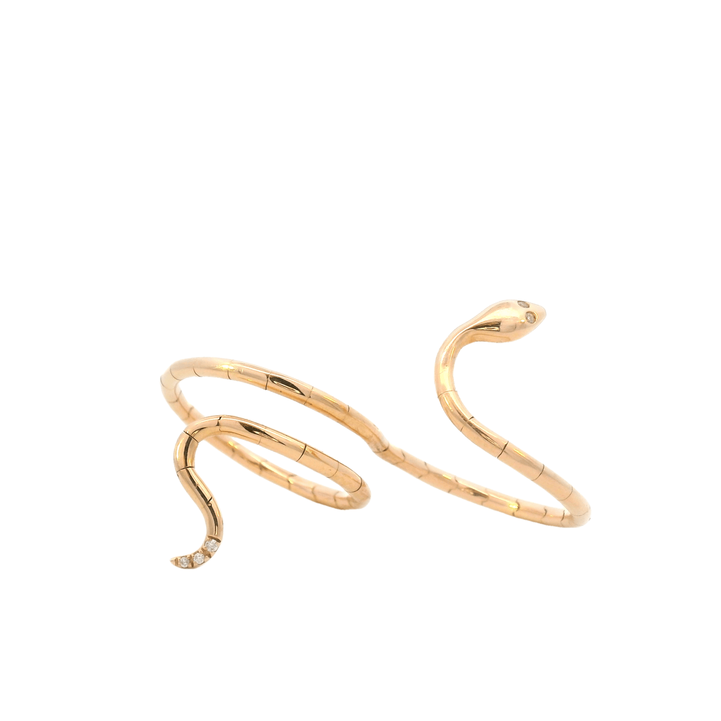 Dalia T Online Rings Elegant Snake-Inspired Bracelet