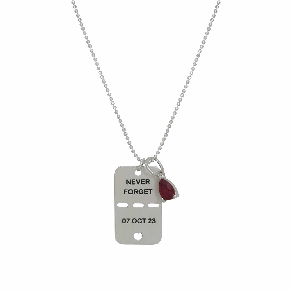 
                      
                        Dalia T Online Tear Drop Natural Ruby charm (Large)
                      
                    