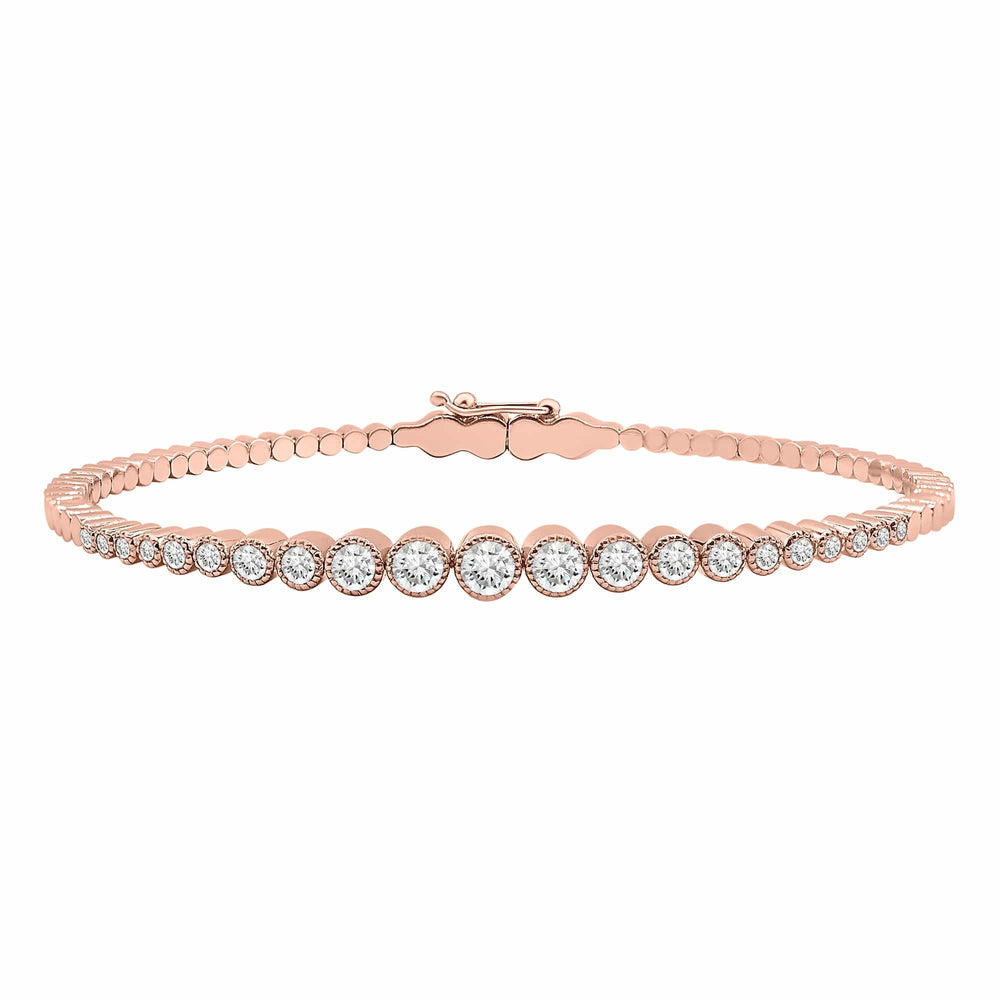 Dalia T Online Bracelet Couture 18KT Flexi Diamond Bangle